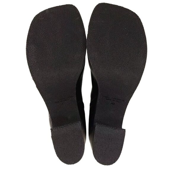 Dries Van Noten Mid-Calf Platform Sock Boots 40 10 Black Leather New - Picture 5 of 7